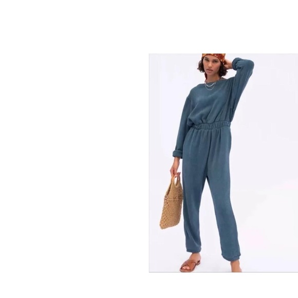 EUC Free People Beach Keepin It Real jumpsuit // chenille one piece - Picture 1 of 9
